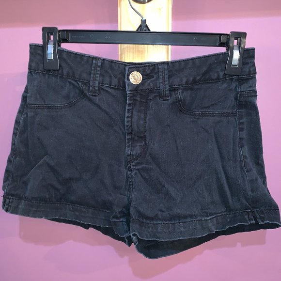 Junior SO Shorts - Black - Picture 1 of 2